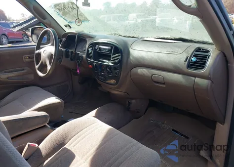 2002 Toyota Tundra Sr5 V8 из США, поврежденный, VIN 5TBBT44172S248717